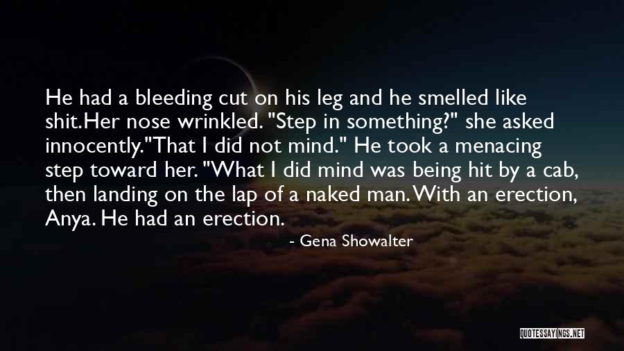 Being Hit By A Man Quotes By Gena Showalter