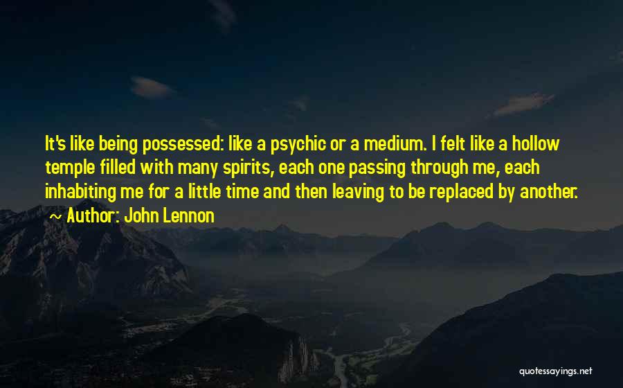 Being Hollow Quotes By John Lennon Being Hollow Quotes By John Lennon