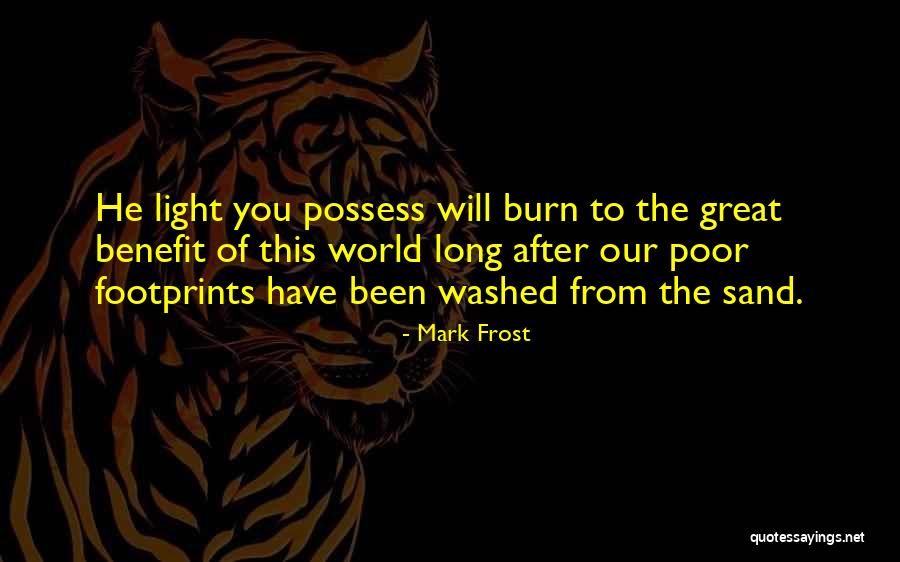 Being Honest With Oneself Quotes By Mark Frost Being Honest With Oneself Quotes By Mark Frost