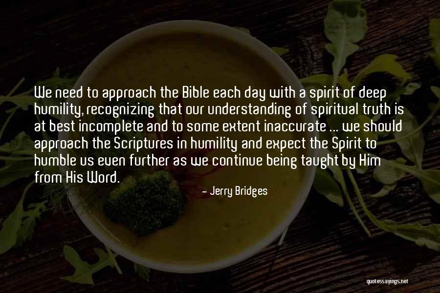 Being Humble And Humility Quotes By Jerry Bridges