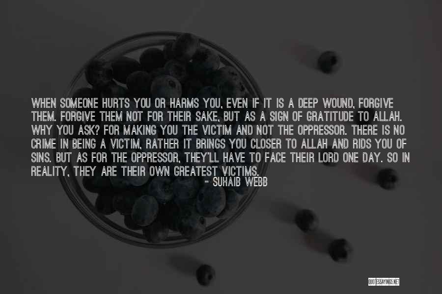 Being Hurt By Him Quotes By Suhaib Webb Being Hurt By Him Quotes By Suhaib Webb