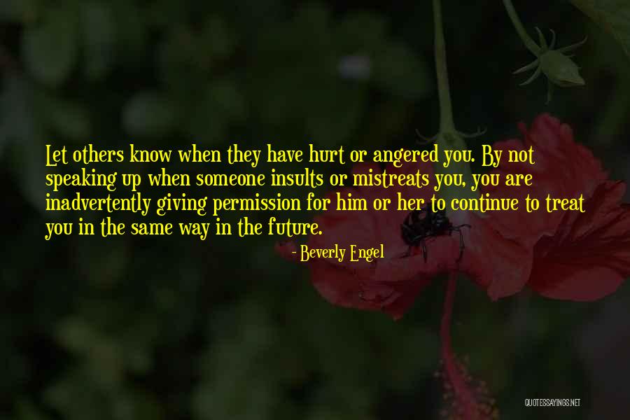 Being Hurt By Others Quotes By Beverly Engel