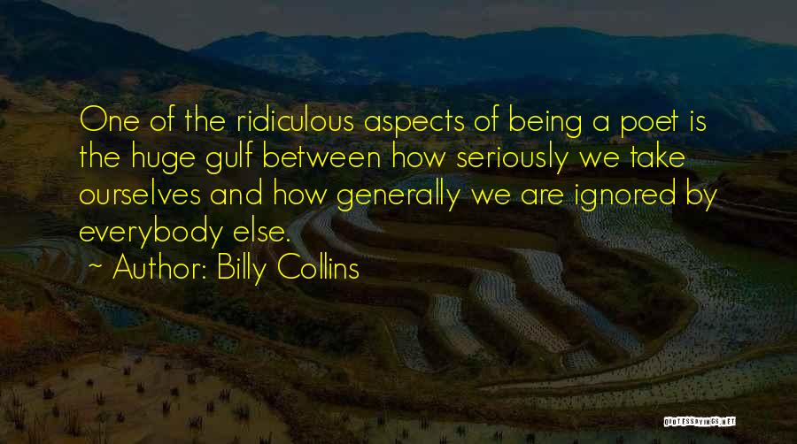 Being Ignored Quotes By Billy Collins