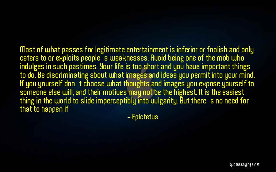 Being Important To Someone Quotes By Epictetus