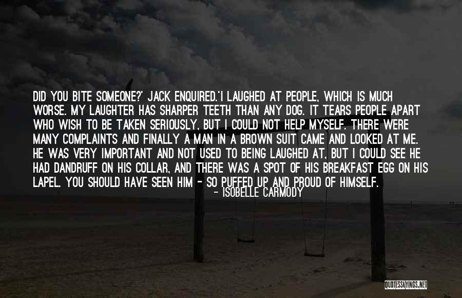 Being Important To Someone Quotes By Isobelle Carmody Being Important To Someone Quotes By Isobelle Carmody
