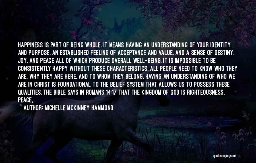 Being In A Relationship With God Quotes By Michelle McKinney Hammond