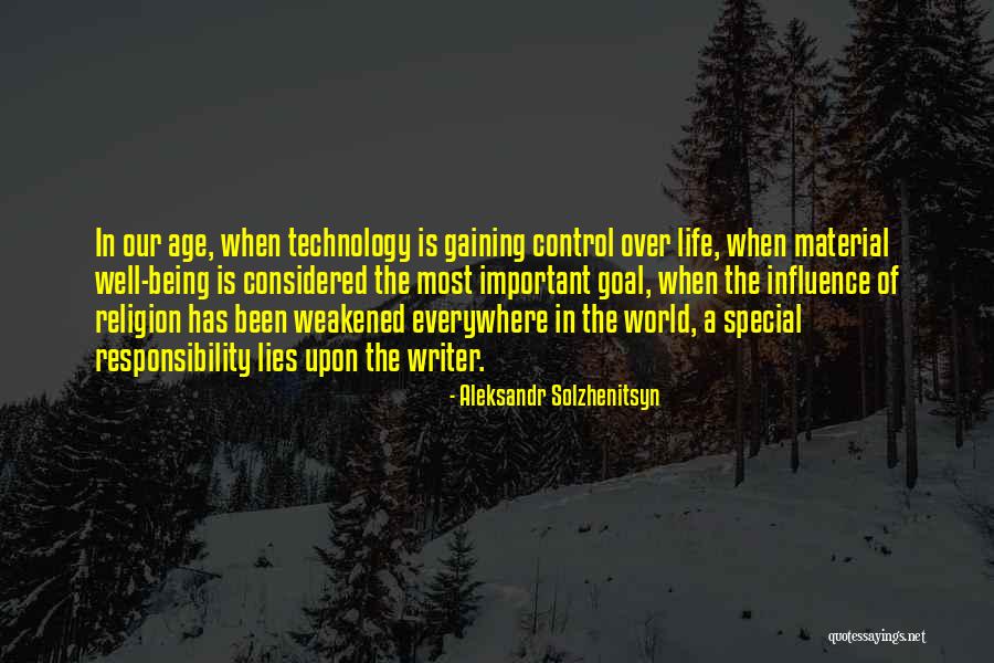 Being In Control Of Life Quotes By Aleksandr Solzhenitsyn Being In Control Of Life Quotes By Aleksandr Solzhenitsyn