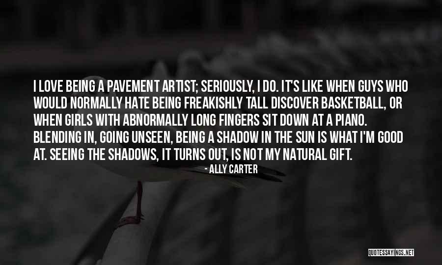 Being In Love With An Artist Quotes By Ally Carter Being In Love With An Artist Quotes By Ally Carter