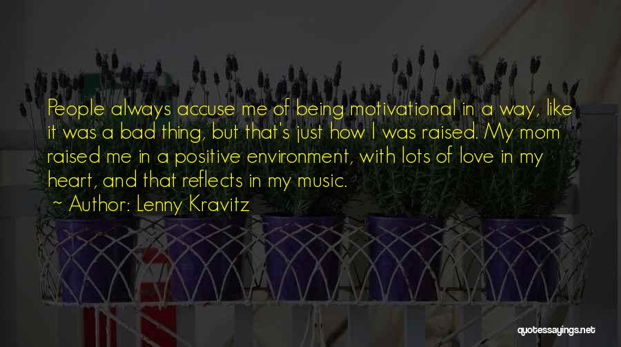 Being In Love With Love Quotes By Lenny Kravitz