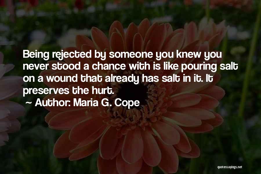 Being In Love With Someone Quotes By Maria G. Cope