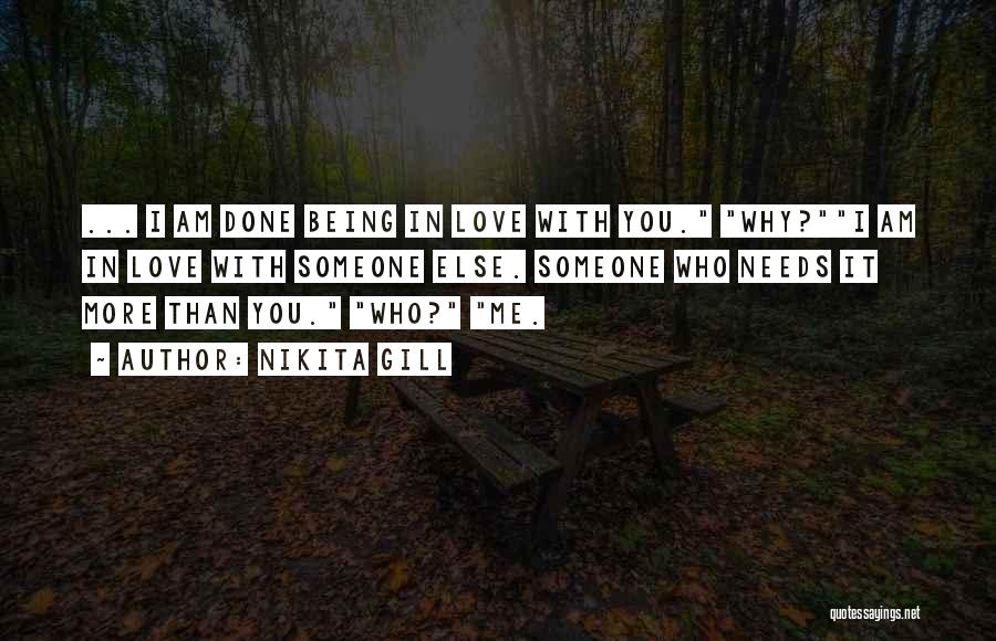 Being In Love With Someone Quotes By Nikita Gill