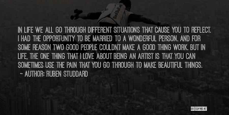 Being In Love With Two Person Quotes By Ruben Studdard