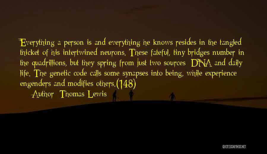 Being In Love With Two Person Quotes By Thomas Lewis