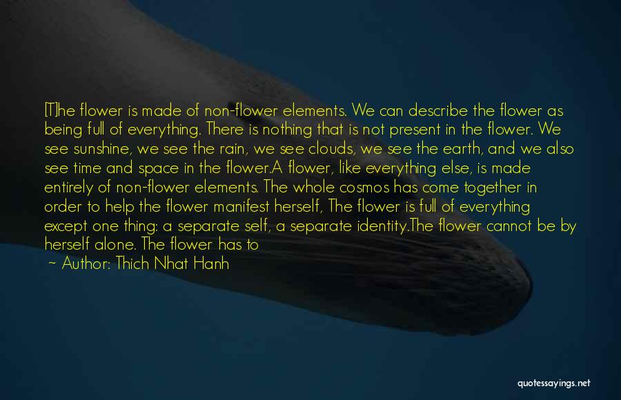 Being In Order Quotes By Thich Nhat Hanh