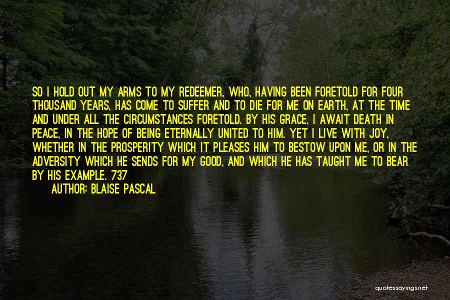 Being In Peace Quotes By Blaise Pascal