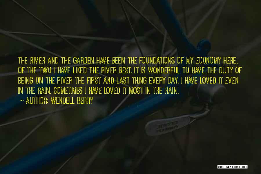 Being In The Garden Quotes By Wendell Berry