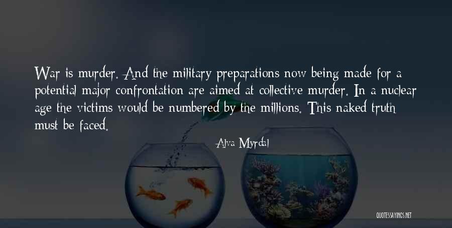 Being In The Military Quotes By Alva Myrdal Being In The Military Quotes By Alva Myrdal