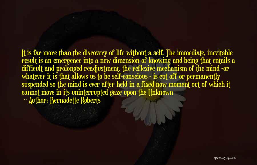 Being In The Moment Quotes By Bernadette Roberts