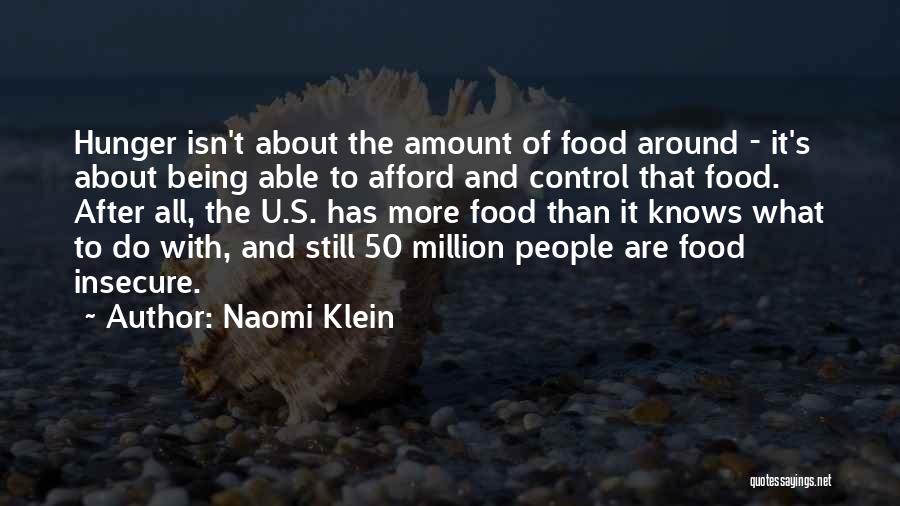 Being In Your 50's Quotes By Naomi Klein