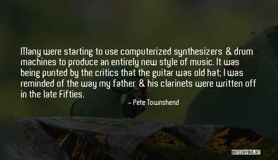 Being In Your Fifties Quotes By Pete Townshend Being In Your Fifties Quotes By Pete Townshend