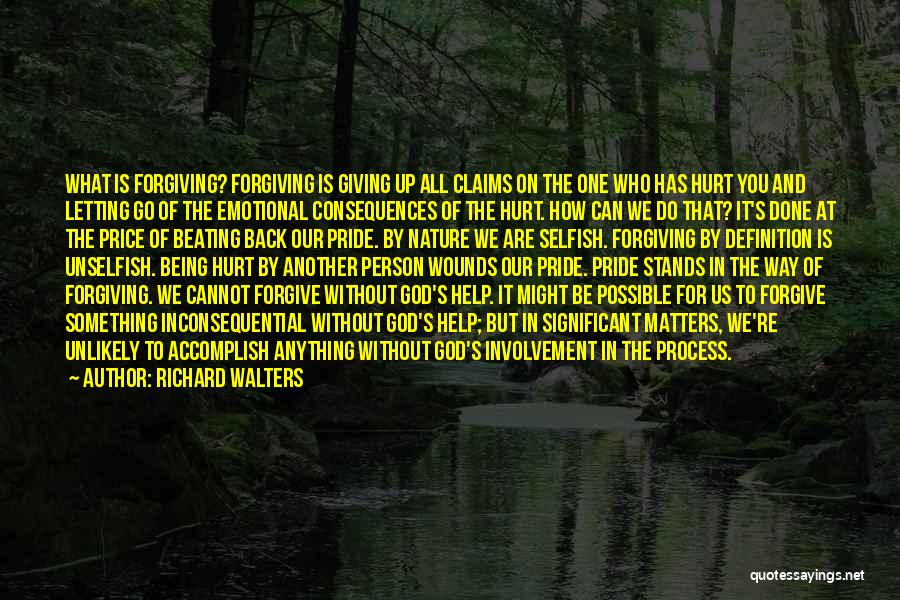 Being Inconsequential Quotes By Richard Walters