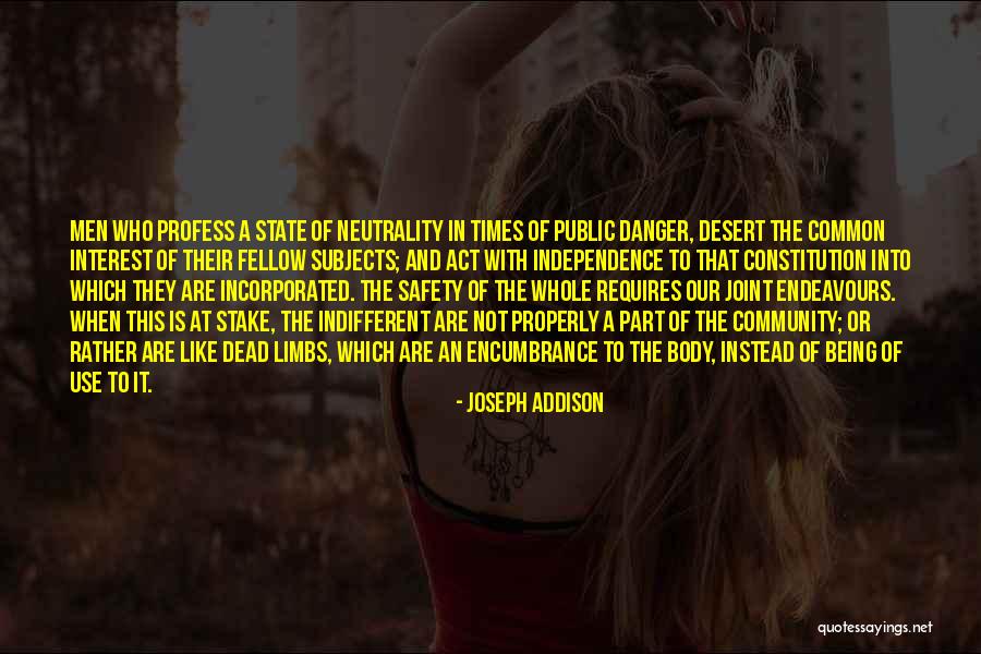 Being Indifferent Quotes By Joseph Addison Being Indifferent Quotes By Joseph Addison