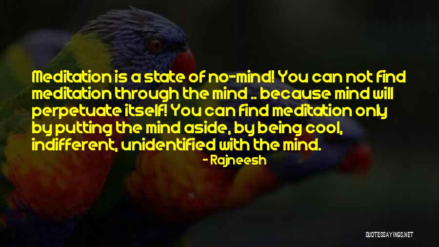 Being Indifferent Quotes By Rajneesh Being Indifferent Quotes By Rajneesh