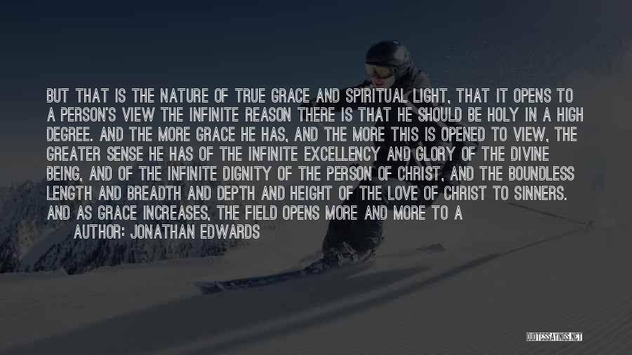 Being Infinite Quotes By Jonathan Edwards