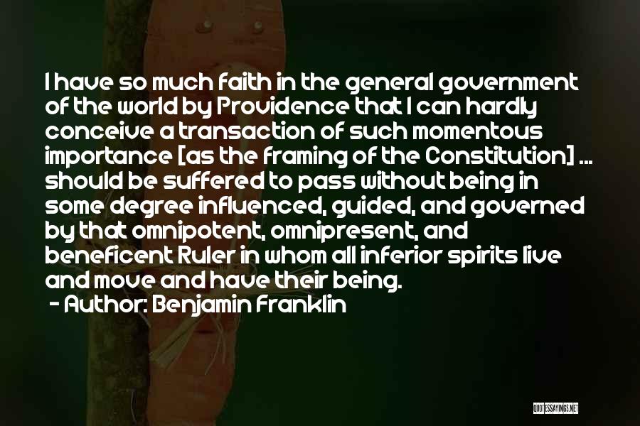 Being Influenced By Others Quotes By Benjamin Franklin