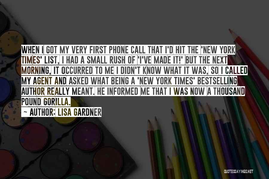 Being Informed Quotes By Lisa Gardner