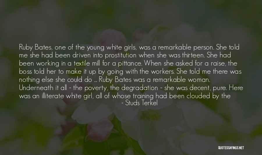 Being Innocent And Young Quotes By Studs Terkel Being Innocent And Young Quotes By Studs Terkel