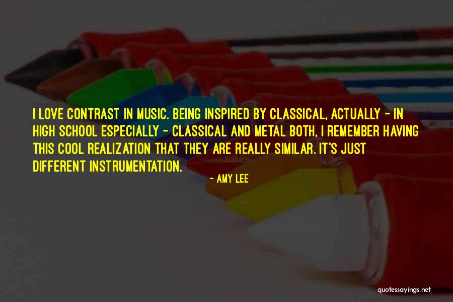 Being Inspired By Music Quotes By Amy Lee