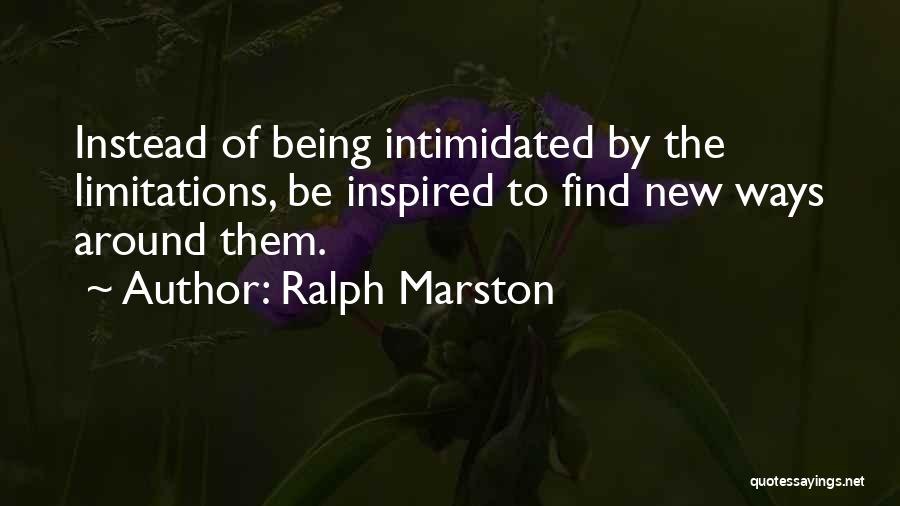 Being Inspired By Others Quotes By Ralph Marston