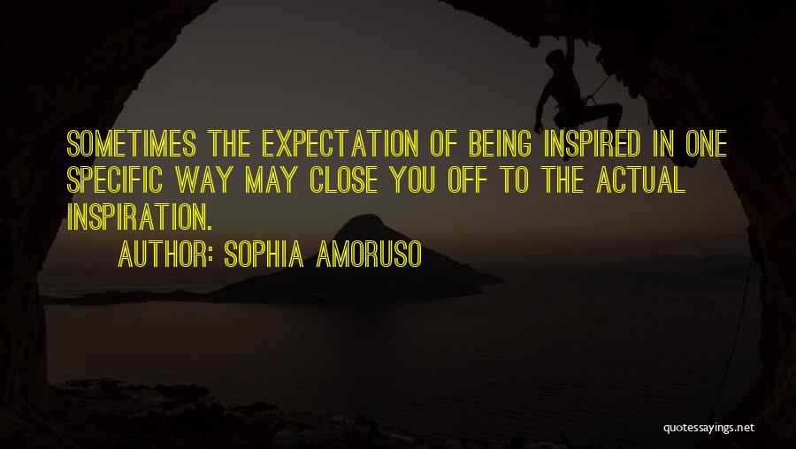 Being Inspired By Someone Quotes By Sophia Amoruso