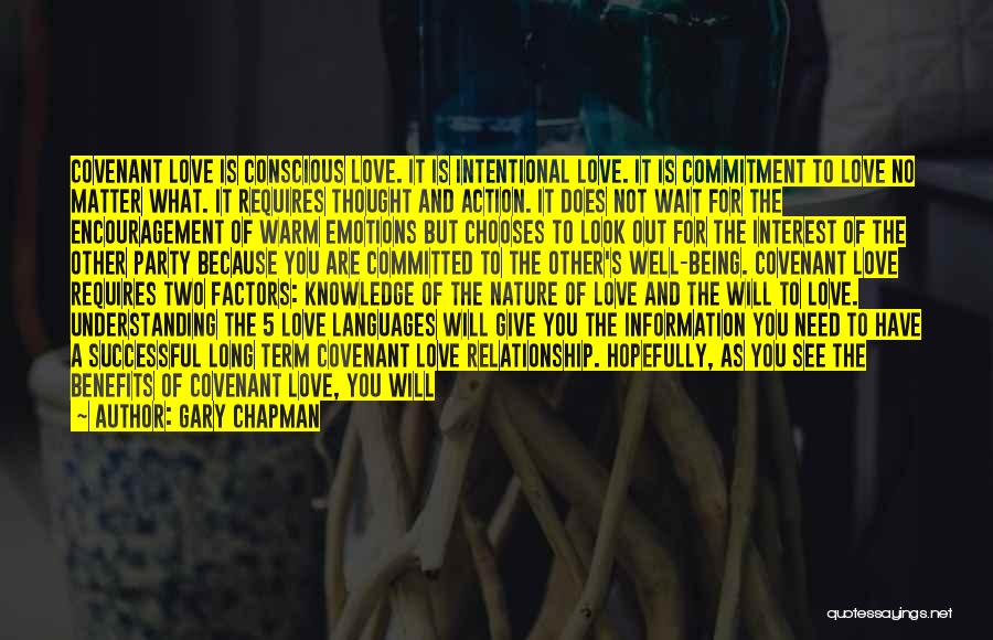 Being Intentional Quotes By Gary Chapman