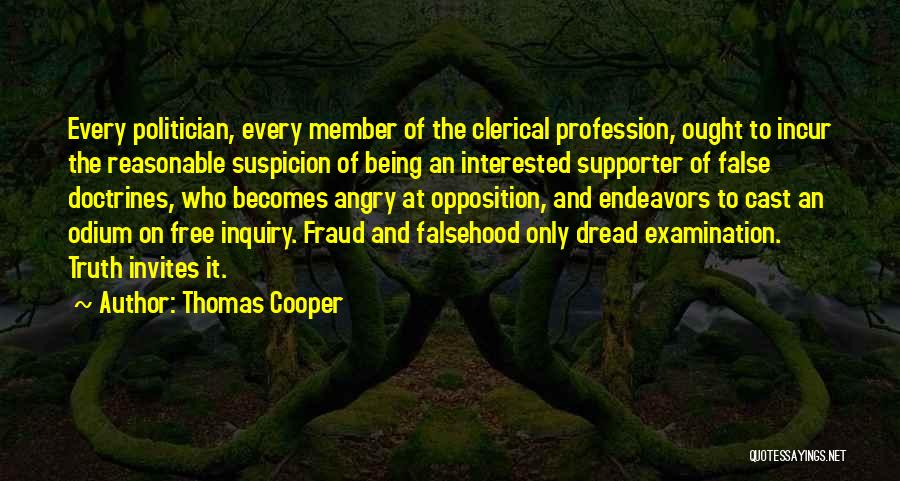 Being Interested In Others Quotes By Thomas Cooper