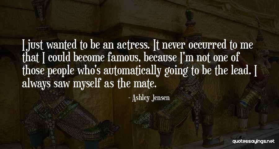 Being Interfered Quotes By Ashley Jensen Being Interfered Quotes By Ashley Jensen