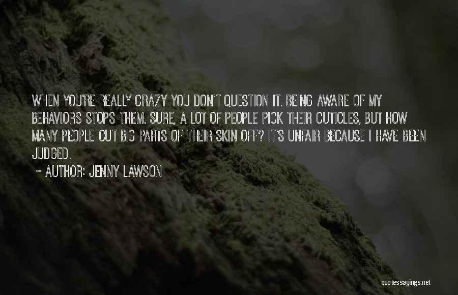 Being Judged By Your Past Quotes By Jenny Lawson