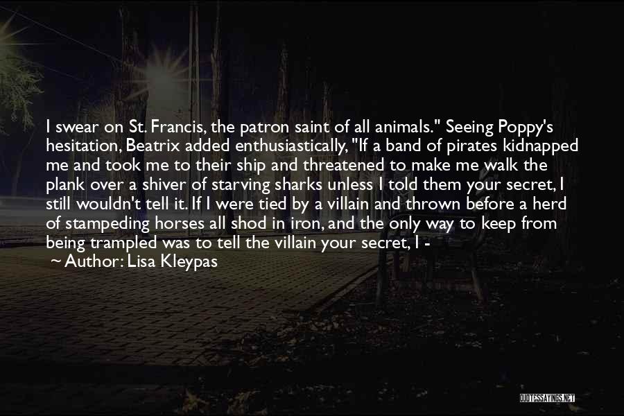 Being Kidnapped Quotes By Lisa Kleypas