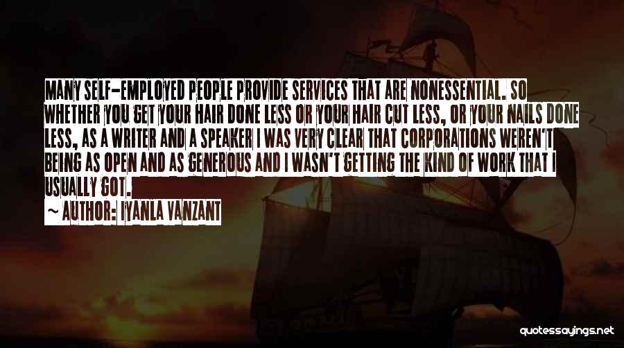 Being Kind And Generous Quotes By Iyanla Vanzant