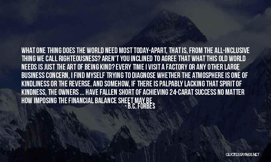 Being Kind No Matter What Quotes By B.C. Forbes Being Kind No Matter What Quotes By B.C. Forbes