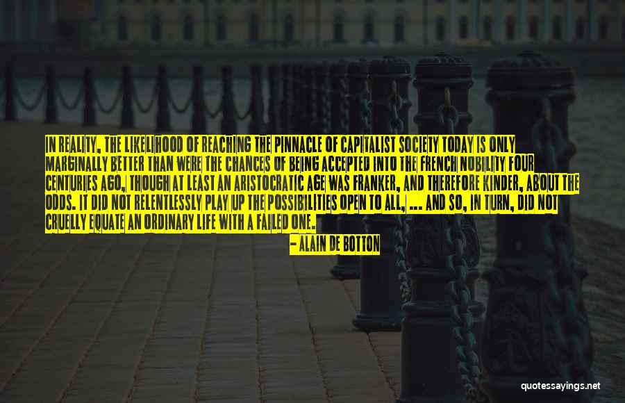 Being Kinder Quotes By Alain De Botton Being Kinder Quotes By Alain De Botton