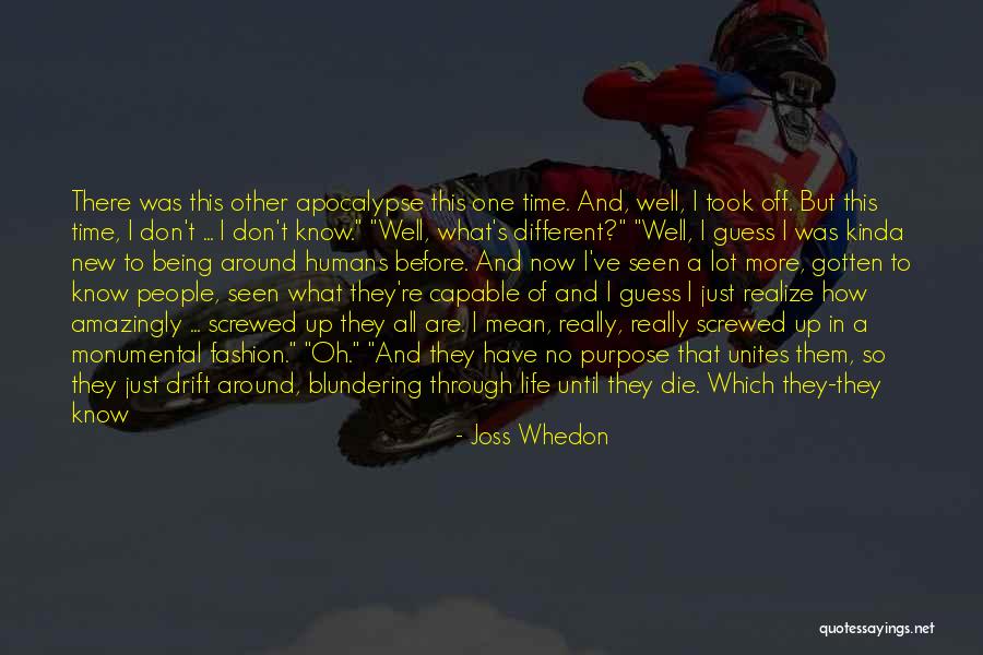 Being Lame Quotes By Joss Whedon Being Lame Quotes By Joss Whedon