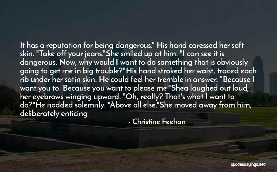 Being Laughed At Quotes By Christine Feehan Being Laughed At Quotes By Christine Feehan