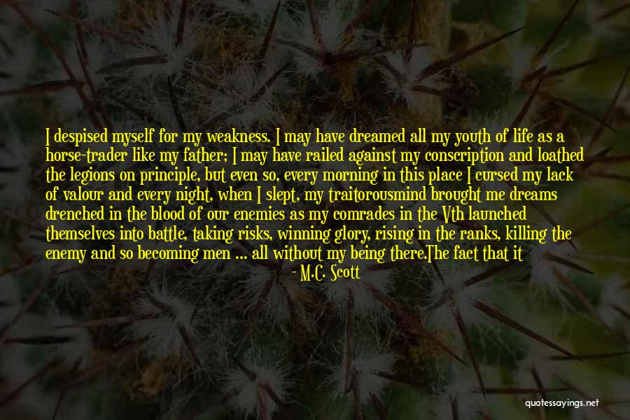 Being Launched Quotes By M.C. Scott Being Launched Quotes By M.C. Scott