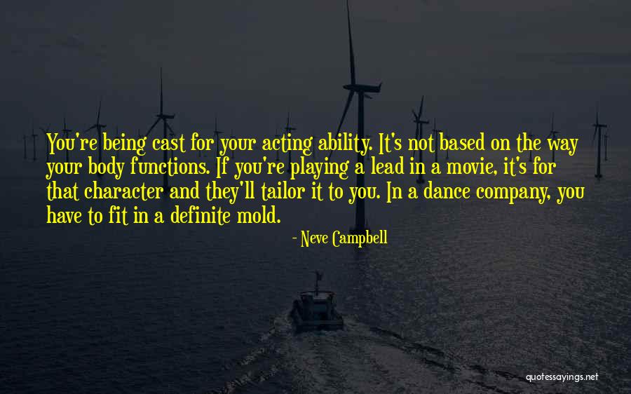 Being Lead On Quotes By Neve Campbell Being Lead On Quotes By Neve Campbell