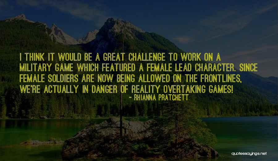 Being Lead On Quotes By Rhianna Pratchett Being Lead On Quotes By Rhianna Pratchett