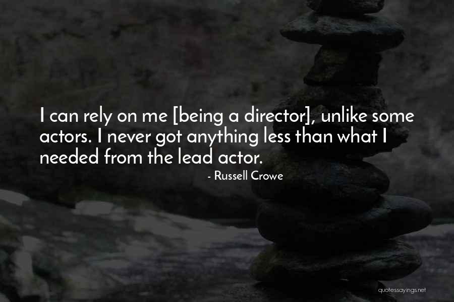 Being Lead On Quotes By Russell Crowe Being Lead On Quotes By Russell Crowe