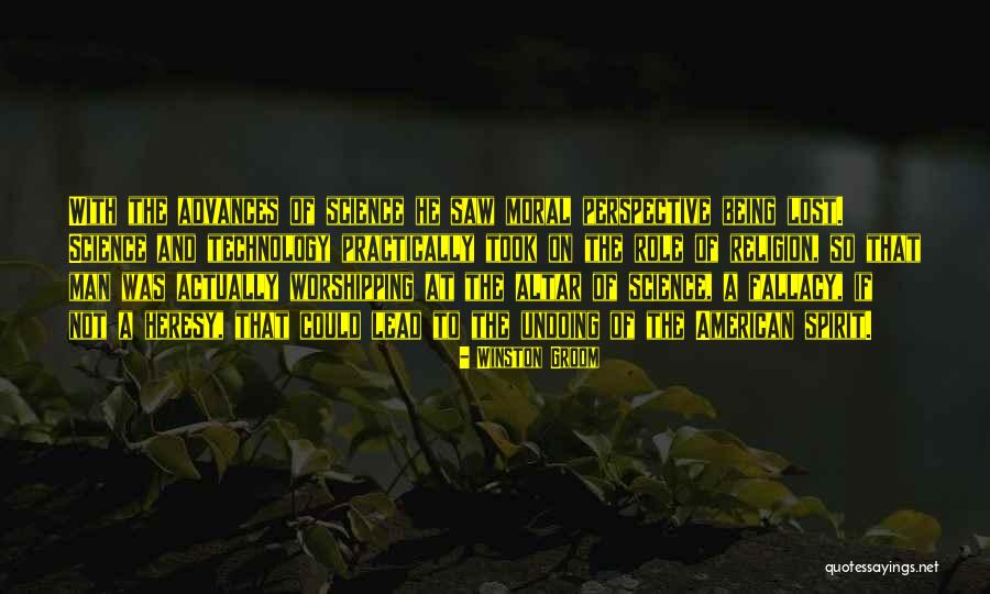 Being Lead On Quotes By Winston Groom Being Lead On Quotes By Winston Groom