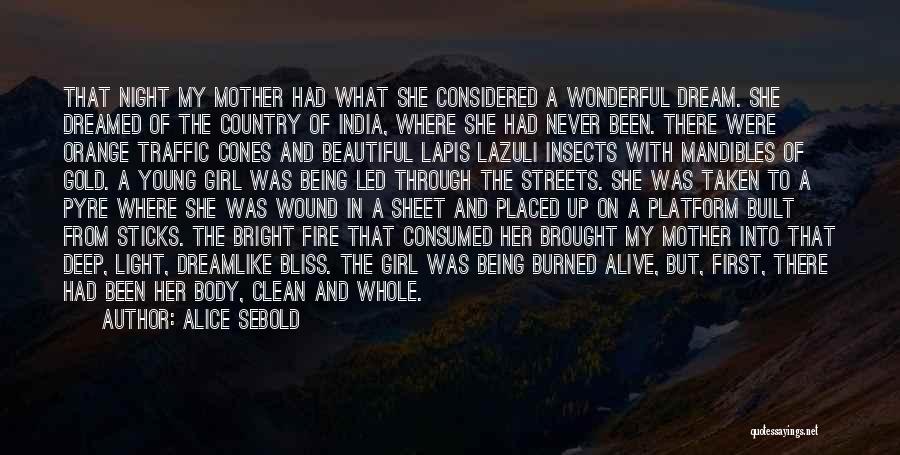 Being Led On By A Girl Quotes By Alice Sebold Being Led On By A Girl Quotes By Alice Sebold